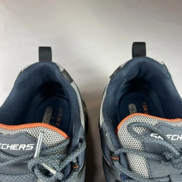 Skechers Skech-Air Envoy Men's 12 Gray Waterproof Walking Hiking Shoes - Picture 15 of 16